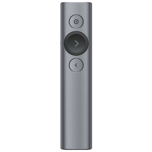 logitech Bluetooth and USB Laser Pointer (Dual Connectivity, 910-004863, Graphite)