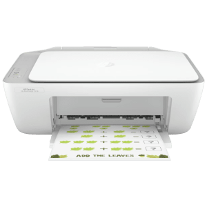  HP DeskJet Ink Advantage 2338 Wired Color All-in-One Inkjet Printer (Auto-Off Technology, 7WQ06B, White)