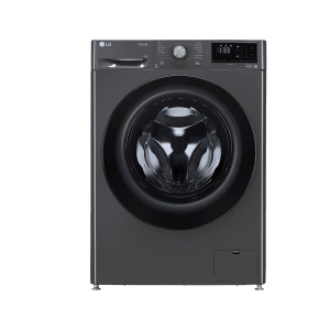 LG 8 Kg 5 Star Inverter Fully Automatic Front Load Washing Machine (FHP1208A5M.AMBQEIL, In-built Heater, Middle Black)