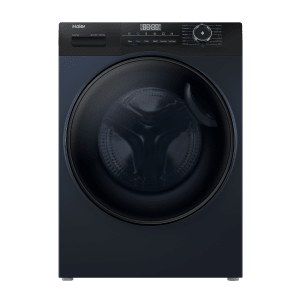 Haier 8 kg 5 Star Inverter Fully Automatic Front Load Washing Machine (HW80-IM12929CBK, Anti Bacterial Technology, Black)