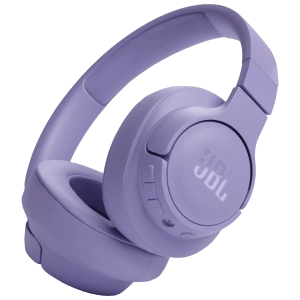 JBL Tune 720BT Bluetooth Headphone with Mic (Upto 76 Hours Playback, Over Ear, Purple)