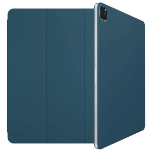 Apple Smart Folio Case for Apple iPad Pro (6th Gen) 12.9 Inch (Magnetic Attachments, Marine Blue)
