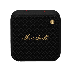 Marshall Willen 10W Portable Bluetooth Speaker (IP67 Water & Dust Resistant, 15 Hours of Playback Time, Mono Channel, Black & Brass)