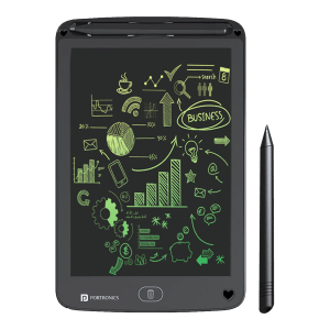 PORTRONICS Ruffpad 12M eWriter Tablet (12 Inch, Black)