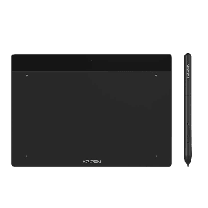 XP pen Deco Fun Small Standard Tablet (7.4 Inch, Classic Black)