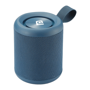 PORTRONICS SoundDrum P 20 Watts Portable Bluetooth Speaker (Multimedia Connectivity, POR-1579, Blue)