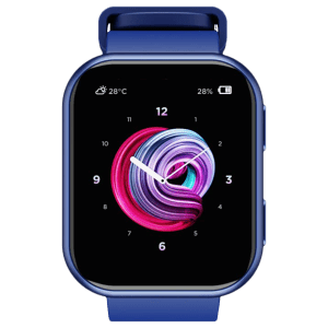 boAt Blaze Smartwatch with Activity Tracker (44.4mm with HD Display, Water Resistant, Deep Blue Strap)