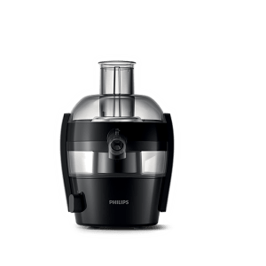 PHILIPS Viva Collection 500 Watt 1 Jar Centrifugal Force Juicer (QuickClean Technology, Ink Black)