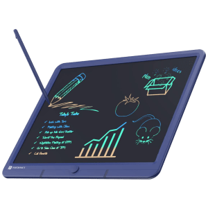 PORTRONICS Ruffpad 15M Smart Pad with 3D Pen (15 Inches, Blue)