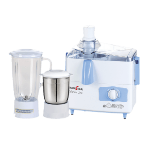 KENSTAR Yuva Dx 450 Watt 2 Jars Juicer Mixer Grinder (Hybrid Motor, Blue)