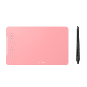 XP pen Deco 01 V2 Standard Digital Pad (7 Inch, Pink)