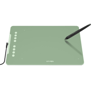 XP pen Deco 01 V2 Standard Digital Pad (7 Inch, Green)