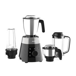 PHILIPS Avance Collection 750 Watt 4 Jars Mixer Grinder (20000 RPM, Built-in Safety Switch, Metallic Silver/Bold Black)