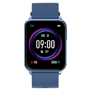 FIRE-BOLTT Hulk BSW052 Smartwatch with Bluetooth Calling (45mm AMOLED Display, IP67 Water Resistant, Blue Strap)