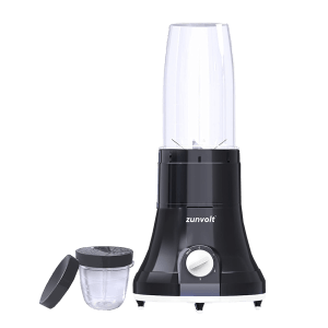 zunvolt Fruice 400 Watt 2 Jars Juicer Blender Grinder (18000 RPM, Shock Proof Body, Black/White)