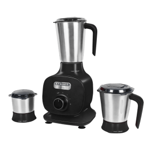 FABER Candy 1000 Watt 3 Jars Mixer Grinder (22000 RPM, 8-in-1 Functions, Black)