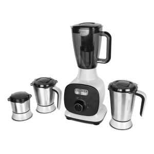 FABER Candy 800 Watt 4 Jars Mixer Grinder (22000 RPM, 8-in-1 Functions, Black/White)