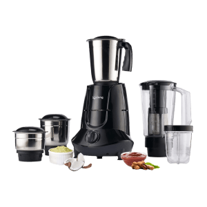 Lifelong 750 Watt 5 Jars Juicer Mixer Grinder (18500 RPM, Overload Protection, Black)