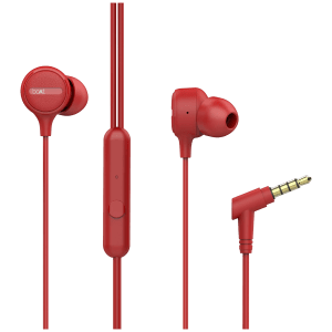 boAt Bassheads 103 Wired Earphone with Mic (In Ear, Red)