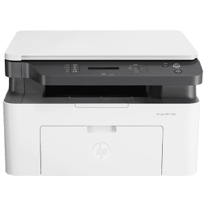 HP Laser MFP 1188W Multi Function Wi-Fi Monochrome Laser Printer with 2-Line LCD Display (3 LED Indicator Lights, White)