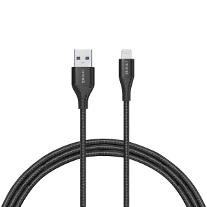 Croma Type A to Lightning 3.9 Feet (1.2M) Cable (Apple Certified, Black)