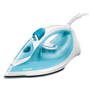 PHILIPS Easy Speed 2000 Watt Steam Iron (GC1028, SkyBlue)