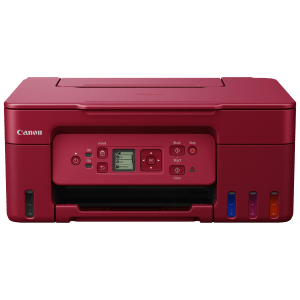 Canon Pixma G3770 All in One Wi-Fi Ink Tank Printer with Intuitive LCD Screen (Mobile & Cloud Printing, Red)