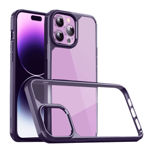 GRIPP Defender Hard TPU, Polycarbonate Back Case for Apple iPhone 14 Pro Max (Drop Protection, Purple)