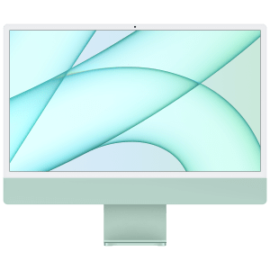 Apple iMac 24 Inch 4.5K Retina Display 2021 (M1 Chip, 8GB, 256GB, Apple, macOS Big Sur, Green)