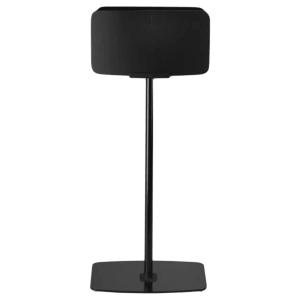 FLEXSON Floor Stand For Sonos Five (Sophisticated Design, FLX-FIVEFLRSTD-BLK, Black)