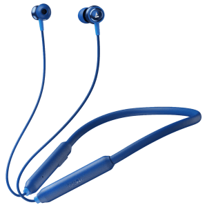 boAt Rockerz 185 Pro Neckband with Environmental Noise Cancellation (IPX4 Water Resistant, ASAP Charge, Blue Bliss)