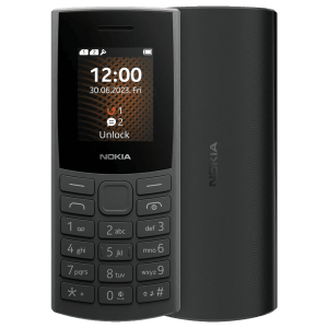 NOKIA 106 4G 2023 (128MB, Dual SIM, Charcoal)