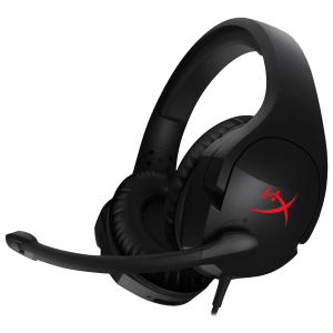 HyperX Cloud Stinger 4P5L7AB Wired Gaming Headset with Passive Noise Cancellation (Multi-platform Compatibility, Over Ear, Black)