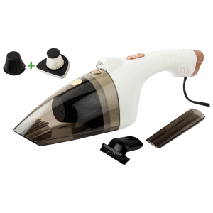 RNG EKO GREEN 200 Watts Car Vacuum Cleaner (0.75 Litre, RNG-VAC-002, White)