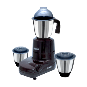 MR COOK DynaMix 550 Watt 3 Jars Mixer Grinder (Shock Proof Body, Dark Purple)