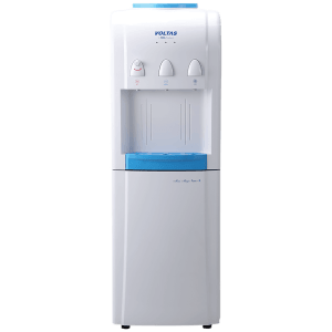 VOLTAS Minimagic Pure R Hot, Cold & Normal Top Load Water Dispenser with Cooling Cabinet (White)