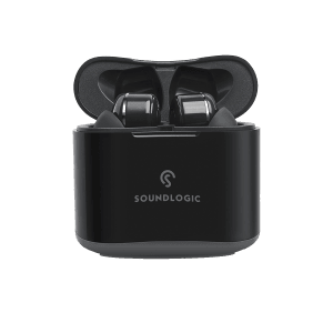 soundLOGIC True Beats Pro TWE006 TWS Earbuds (Sweat Resistant, Upto 20 Hours Playback, Black)