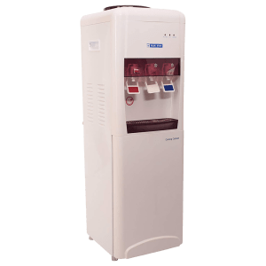 Blue Star H Series Hot, Cold & Normal Top Load Water Dispenser with Cooling Cabinet (White/Coffee)