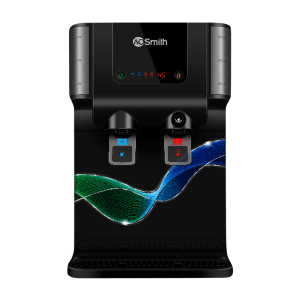 AO Smith ProPlanet P6 10L RO + SCMT Hot & Cold Water Purifier with 8 Stage Purification (Black)