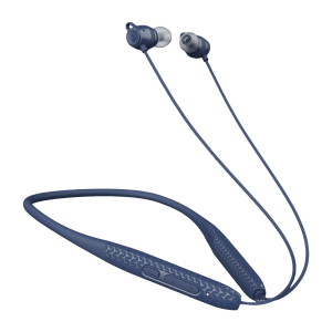 boAt Rockerz 255 Max Neckband with Environmental Noise Cancellation (IPX5 Water Resistant, Multiple EQ Modes, Space Blue)