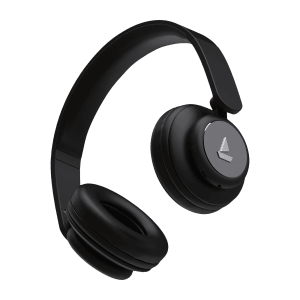 boAt Rockerz 450 Bluetooth Headphone with Mic (Dual Connectivity, On Ear, Luscious Black)