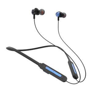 GIZmore Melody MN218 Neckband (IPX4 Water Resistant, Quick Charging Technology, Blue)