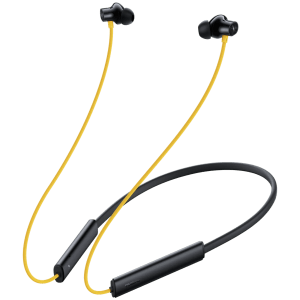 realme Buds Wireless 3 RMA 2119 Neckband with Active Noise Cancellation (IP55 Water Resistant, Google Fast Pairing, Bass Yellow)