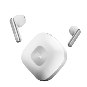 boAt Airdopes Genesis TWS Earbuds with Environmental Noise Cancellation (IPX5 Water Resistant, ASAP Charge, White Purity)