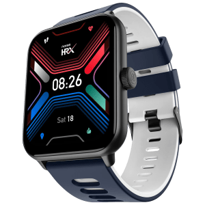 noise HRX Sprint Smartwatch with Bluetooth Calling (48.5mm TFT Display, IP67 Water Resistant, Active Blue Strap)