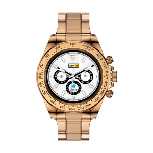 Fire-Boltt Blizzard Smartwatch with Bluetooth Calling (32.5mm HD Display, IP67 Water Resistant, Rose Gold Strap)