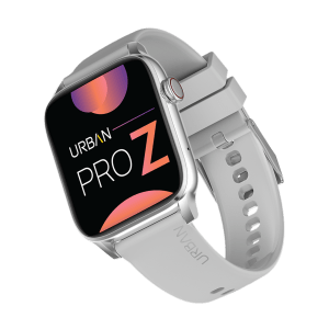 in base Urban Pro Z Smartwatch with Bluetooth Calling (46.9mm HD Display, IP67 Water Resistant, Grey Strap)