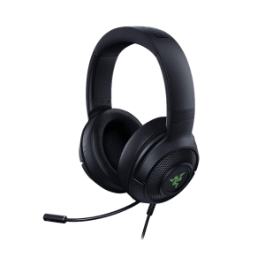 RAZER Kraken V3 X RZ04-03750100-R3M1 Wired Gaming Headset with Active Noise Cancellation (7.1 Surround Sound, Over Ear, Black)