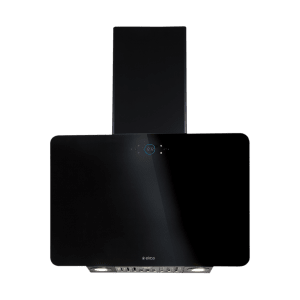 elica ISMART KITTY LTW 60 NERO 60cm Ducted Wall Mounted Chimney with Touch Control Panel (Black)