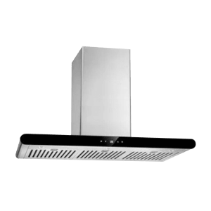 KAFF CANARY DHC BF 90cm 1200m3/hr Ducted Auto Clean Wall Mounted Chimney with Touch Control Panel (Steel)